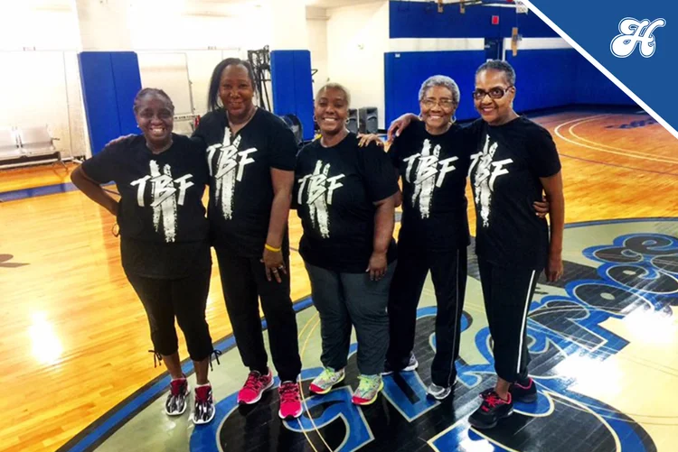 Community members participating in Center programming